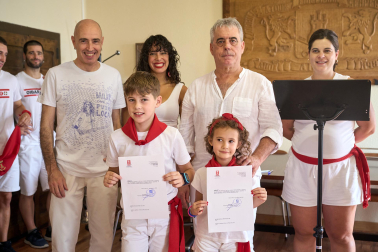 Fotos del inicio de las fiestas en Aibar