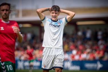 Foto del amistoso entre Osasuna y Arenas de Getxo