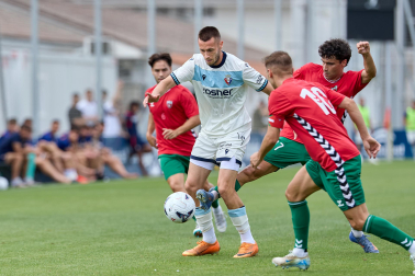 Foto del amistoso entre Osasuna y Arenas de Getxo