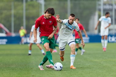 Foto del amistoso entre Osasuna y Arenas de Getxo
