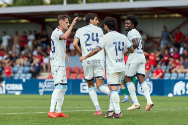 Foto del amistoso entre Osasuna y Arenas de Getxo