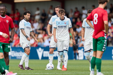 Foto del amistoso entre Osasuna y Arenas de Getxo