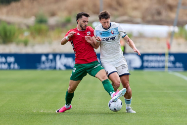 Foto del amistoso entre Osasuna y Arenas de Getxo