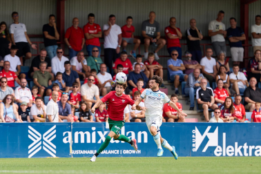 Foto del amistoso entre Osasuna y Arenas de Getxo