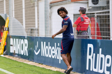 Foto del amistoso entre Osasuna y Arenas de Getxo