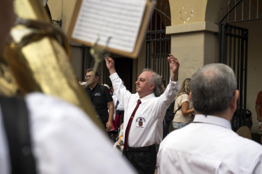 Fotos de la procesión de Burlada en honor a San Juan Bautista