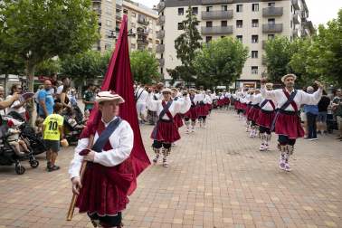 Fotos de la procesión de Burlada en honor a San Juan Bautista