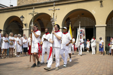 Fotos de la procesión de Burlada en honor a San Juan Bautista
