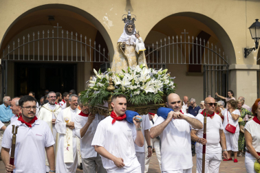 Fotos de la procesión de Burlada en honor a San Juan Bautista