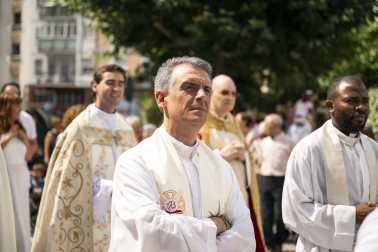 Fotos de la procesión de Burlada en honor a San Juan Bautista