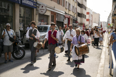 Fotos de la procesión de Burlada en honor a San Juan Bautista