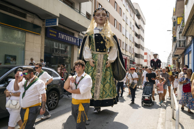 Fotos de la procesión de Burlada en honor a San Juan Bautista