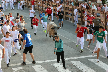 Fotos del segundo encierro de fiestas de Tafalla 2026