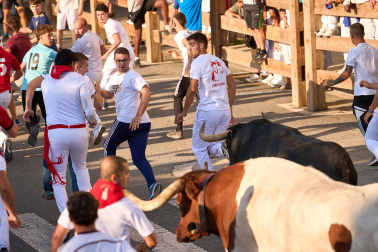 Fotos del tercer encierro de fiestas de Tafalla