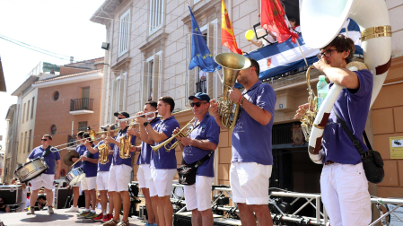 Comienzo de las fiestas patronales de Valtierra
