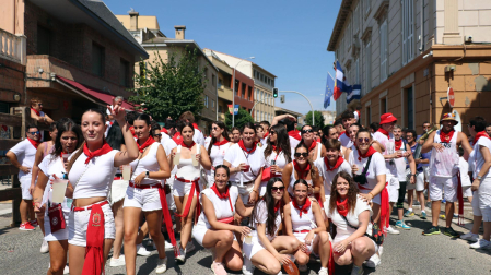 Comienzo de las fiestas patronales de Valtierra