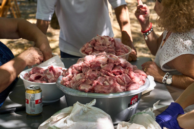 Fotos de los calderetes de fiestas de Burlada