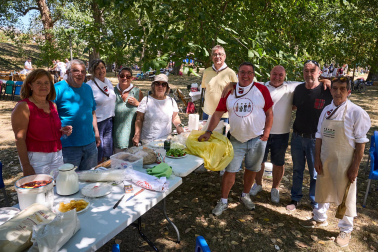 Fotos de los calderetes de fiestas de Burlada