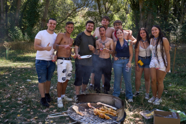 Fotos de los calderetes de fiestas de Burlada