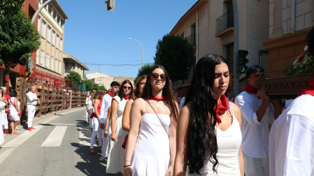 Fotos de la procesión de fiestas de Valtierra