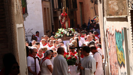 Fotos de la procesión de fiestas de Valtierra