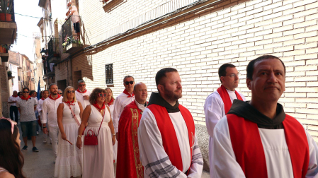 Fotos de la procesión de fiestas de Valtierra