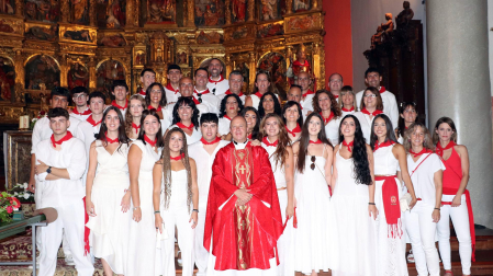 Fotos de la procesión de fiestas de Valtierra