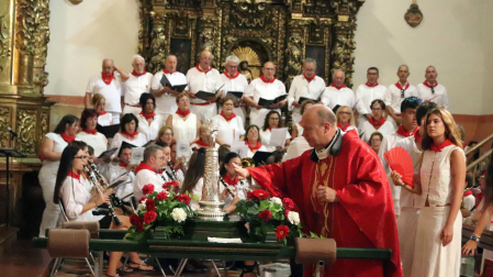 Fotos de la procesión de fiestas de Valtierra