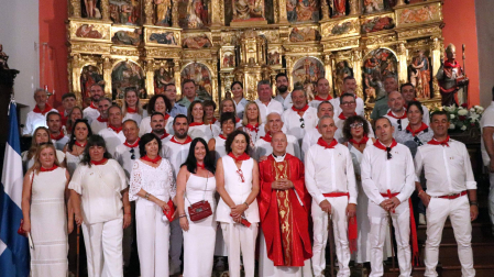 Fotos de la procesión de fiestas de Valtierra