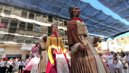 Fotos de la procesión de fiestas de Valtierra