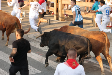 Fotos del quinto encierro de fiestas de Tafalla 2026
