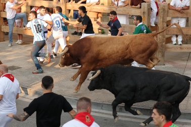 Fotos del quinto encierro de fiestas de Tafalla 2026