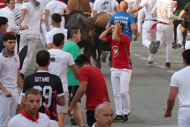 Fotos del quinto encierro de fiestas de Tafalla 2026