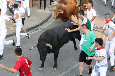 Fotos del quinto encierro de fiestas de Tafalla 2026
