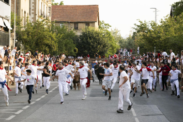 Fotos del quinto encierro de fiestas de Tafalla 2026