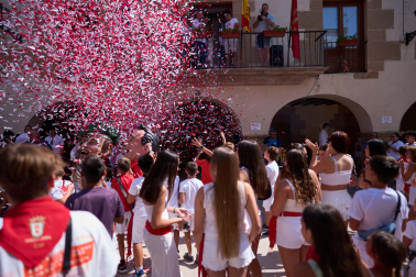 Fotos del cohete de fiestas de Allo