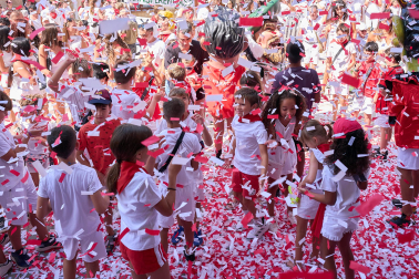 Fotos del cohete de fiestas de Allo