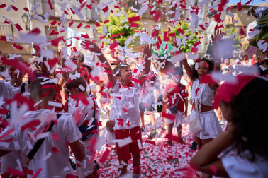 Fotos del cohete de fiestas de Allo