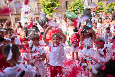 Fotos del cohete de fiestas de Allo