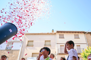 Fotos del cohete de fiestas de Allo
