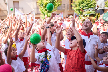 Fotos del cohete de fiestas de Allo