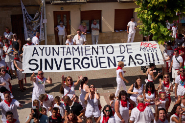 Fotos del cohete de fiestas de Allo