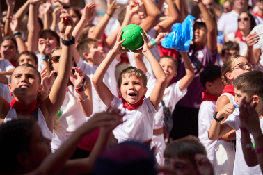 Fotos del cohete de fiestas de Allo