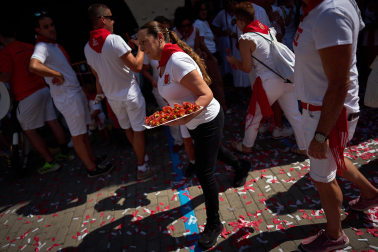 Fotos del cohete de fiestas de Allo