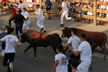 Fotos del sexto y último encierro de Tafalla 2026