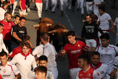 Fotos del sexto y último encierro de Tafalla 2026