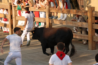 Fotos del sexto y último encierro de Tafalla 2026