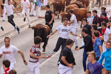 Fotos del sexto y último encierro de Tafalla 2026