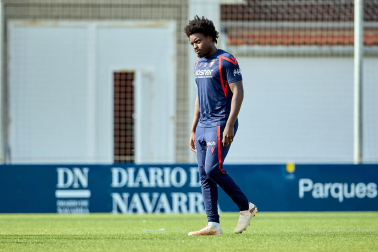 Fotos del entrenamiento de Osasuna este jueves en Tajonar