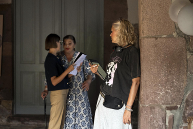 Fotos del rodaje de la película 'Hasta que el juzgado nos separe' en el valle de Baztan